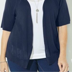 Catherines Elbow Sleeve Shrug Cardigan‎